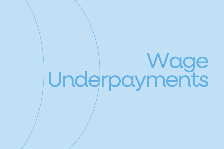 Wage underpayments graphic highlighting Fair Work compliance risks in Australia.